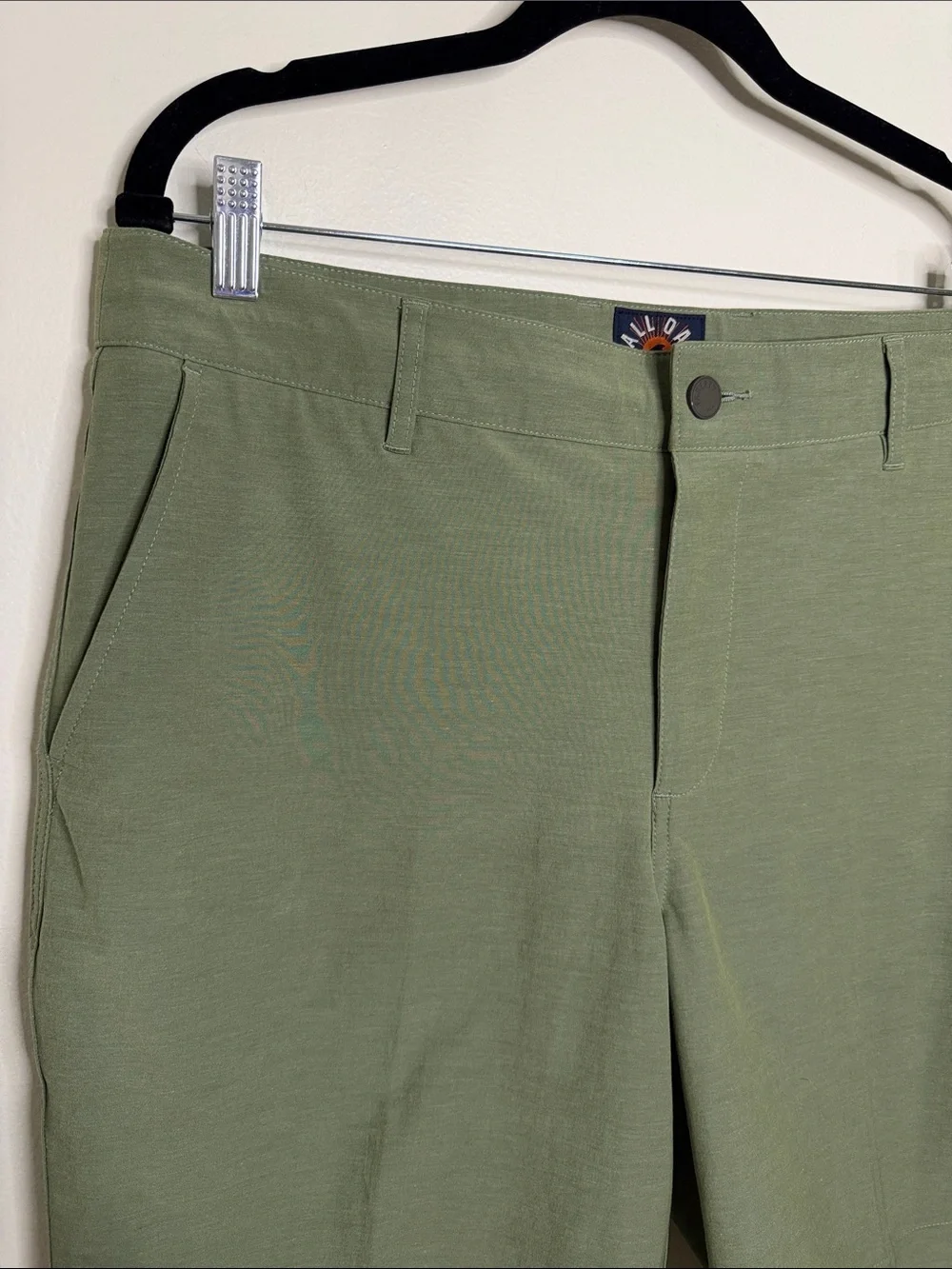 Faherty Belt Loop All Day Shorts in Olive Men's Waist 35